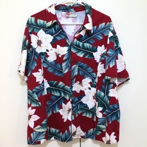 Hilo Hattie Hawaiian Shirt Plus Size 1X